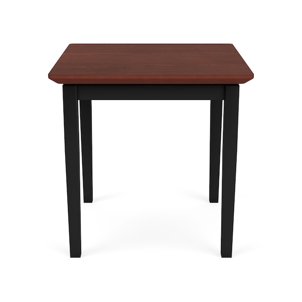 Lenox Steel End Table, Canyon Cherry